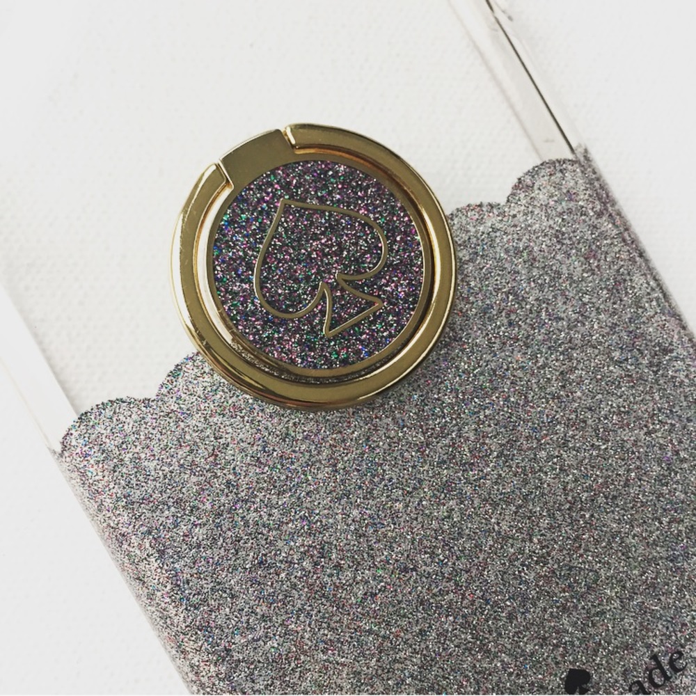 Kate Spade X & XS Scallop Glitter With Kick Stand - Picture 4 of 8